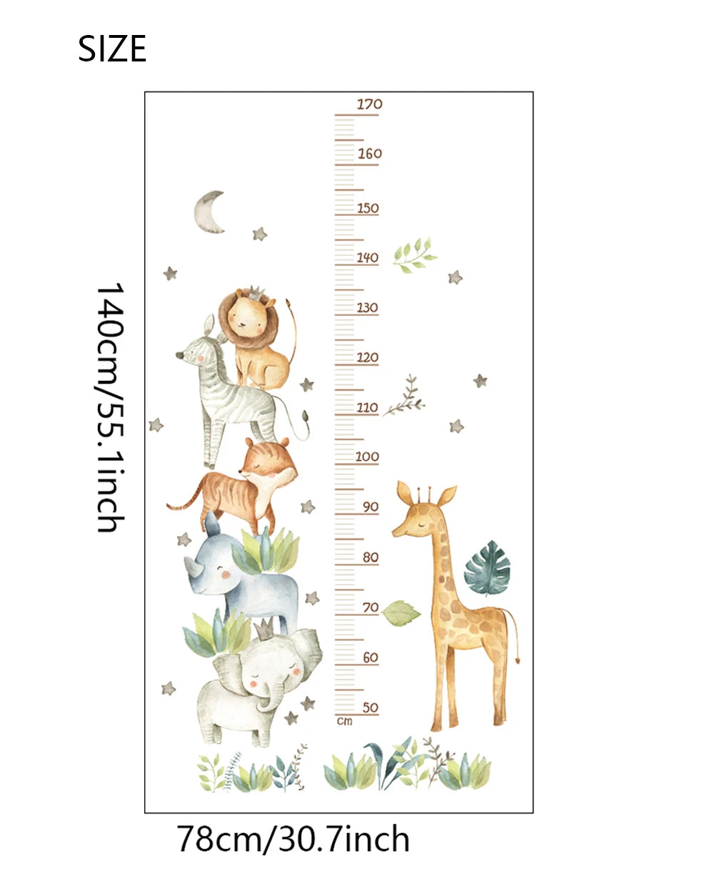 Height Measurement Wall Sticker