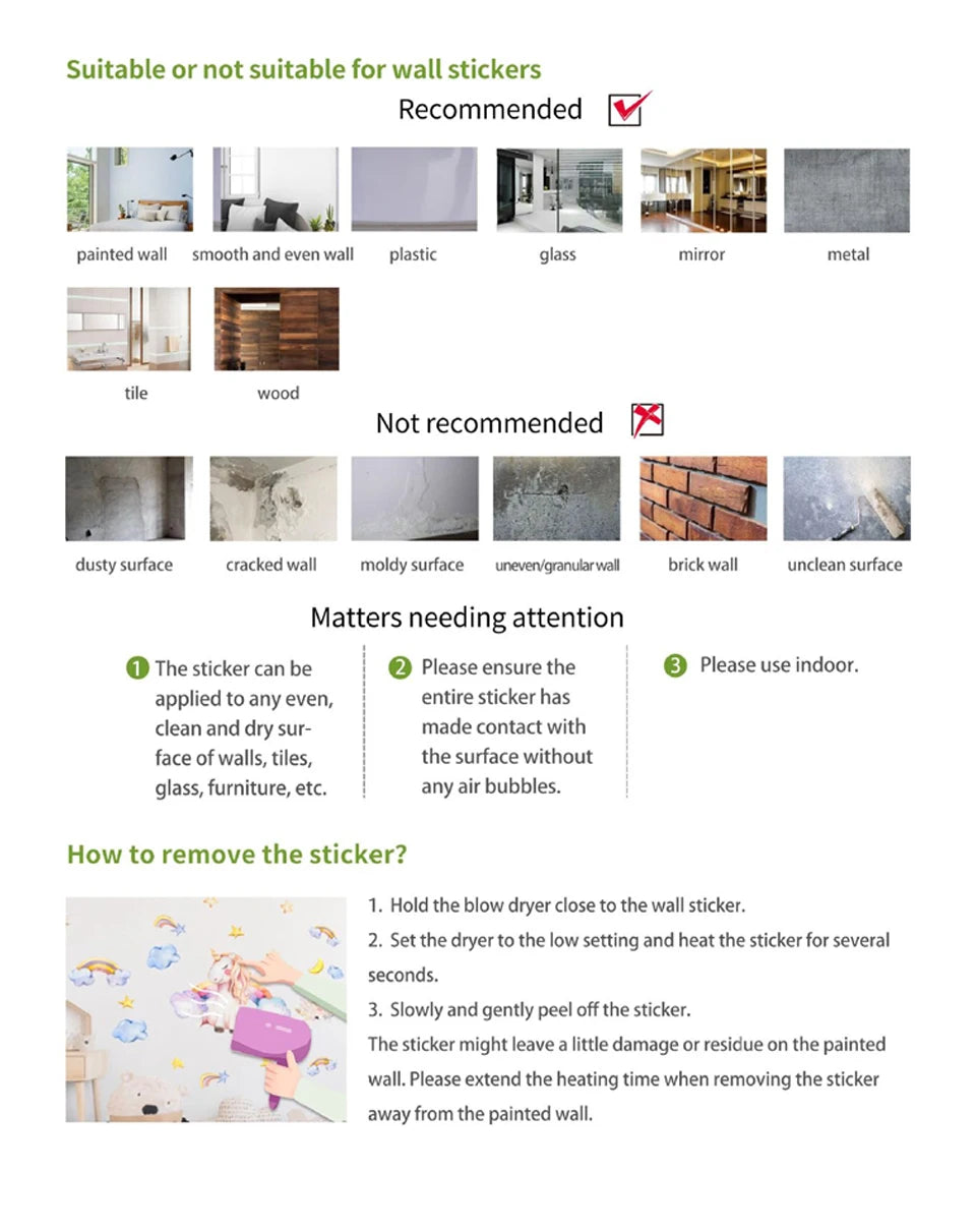 Height Measurement Wall Sticker