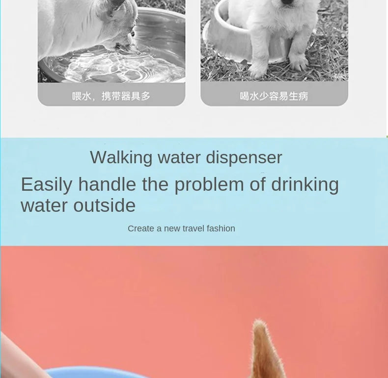Portable Dog Water Bottle