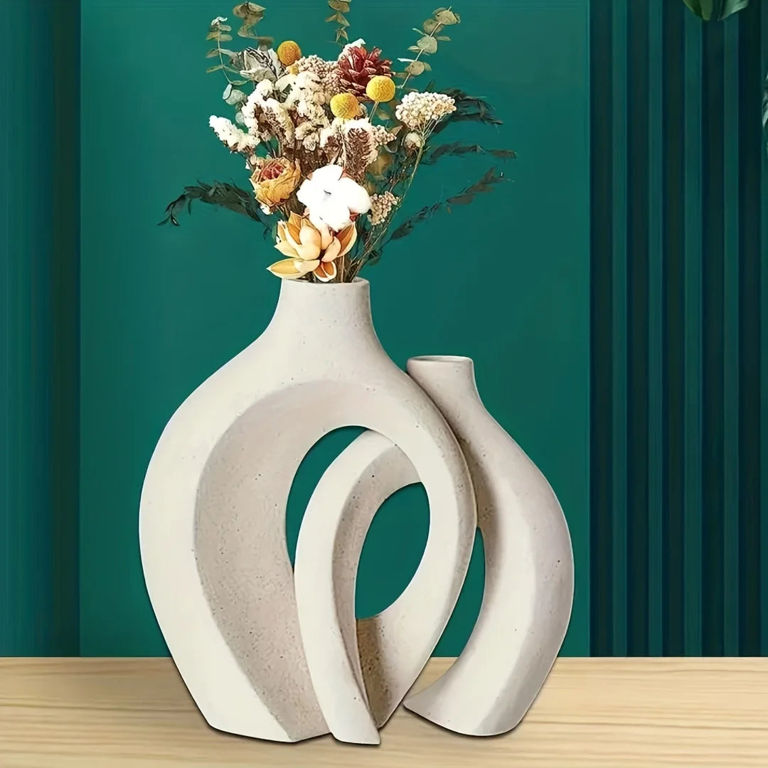 Modern Ceramic Vase Set