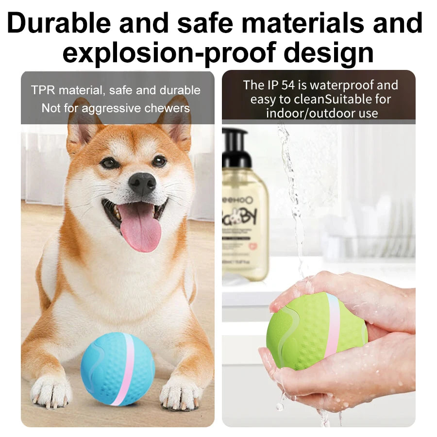 Smart USB Rechargeable Dog Chew Ball