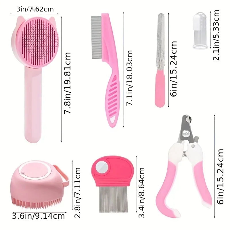 Cat Brush Beauty Kit